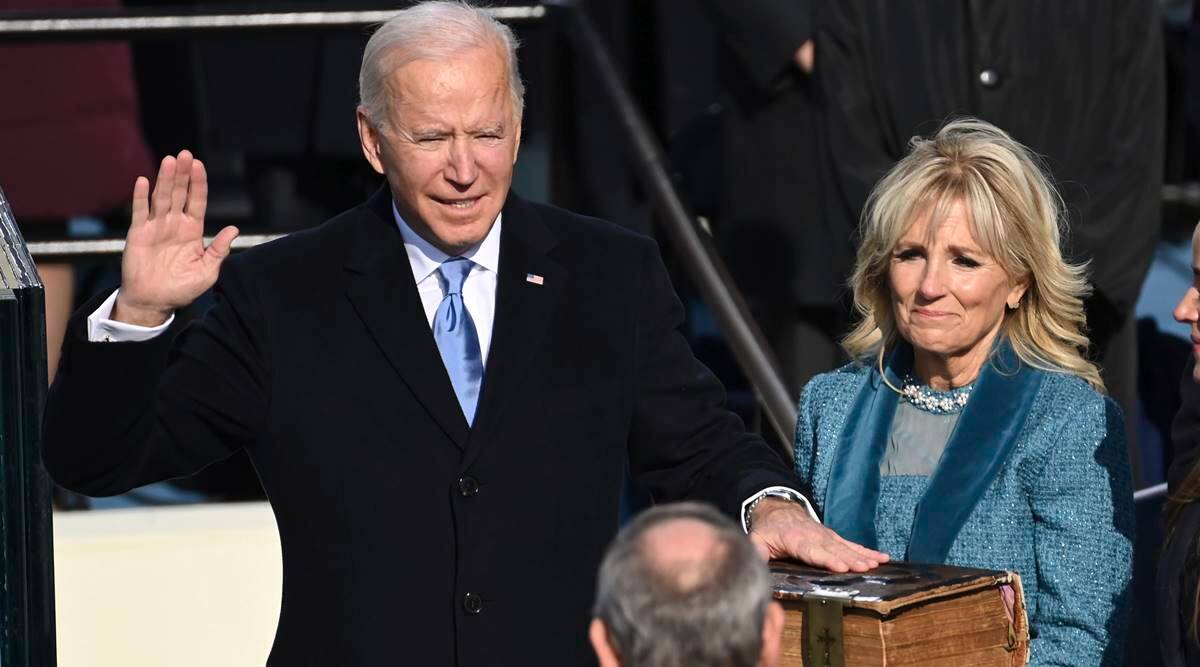 Joe Biden took oath as the 46th president of the United States.